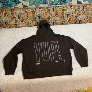 パーカー・フーディ Travis Scott YUP! Hoodie Brown AW 20 2020 Travis Scott YUP! Hoodie Brown Men's - FW20 - US
